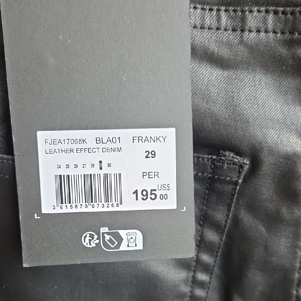 The Kooples Franky Coated Jean - Picture 9 of 10